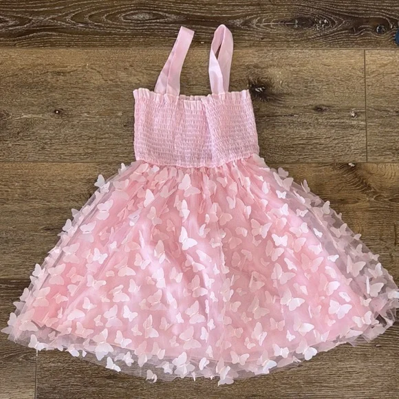Pink Butterfly Dress - Picture 4 of 4